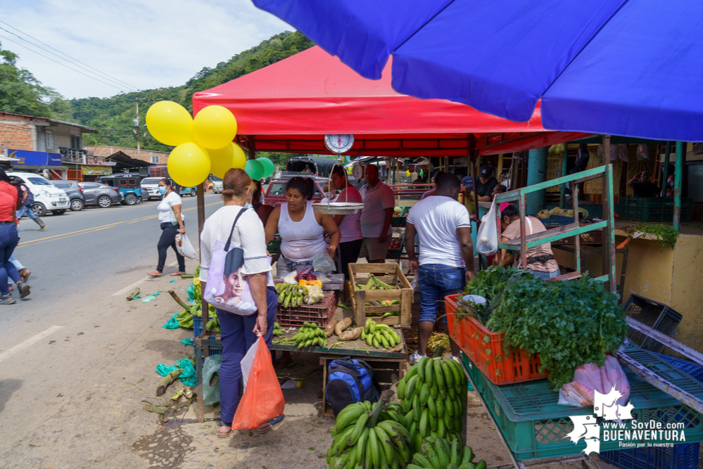 La Secretaría de Desarrollo Económico y Rural de Buenaventura celebró el Día del Campesino En el corregimiento de Cisneros 