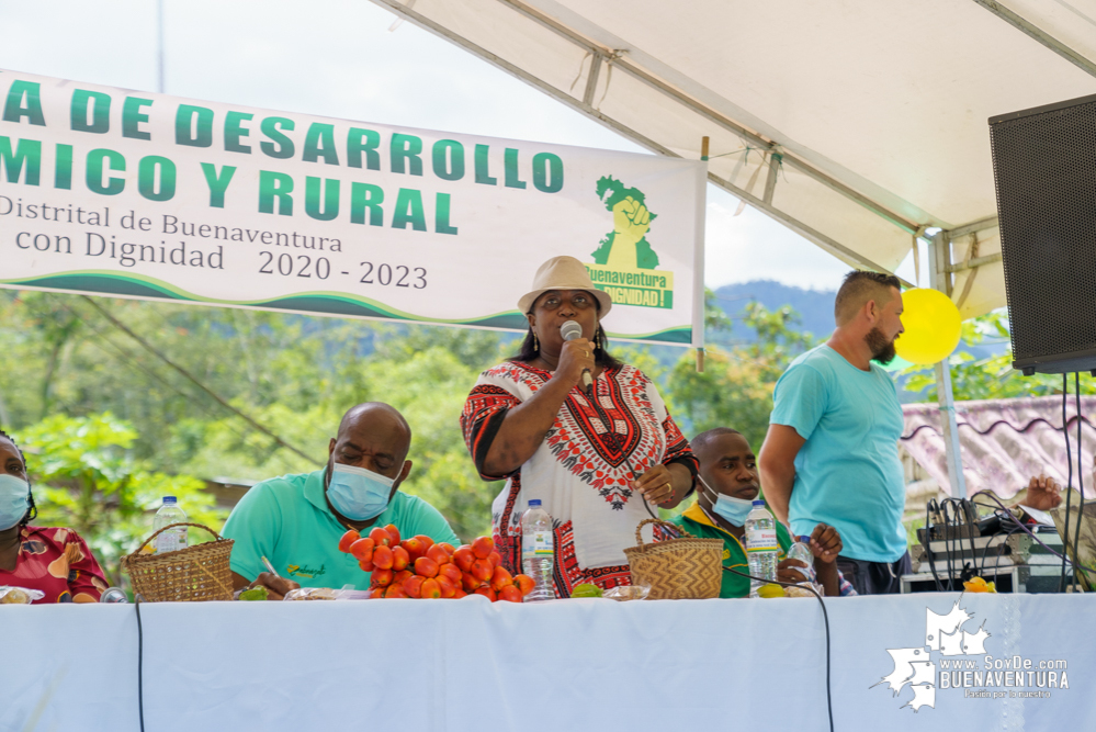 La Secretaría de Desarrollo Económico y Rural de Buenaventura celebró el Día del Campesino En el corregimiento de Cisneros 
