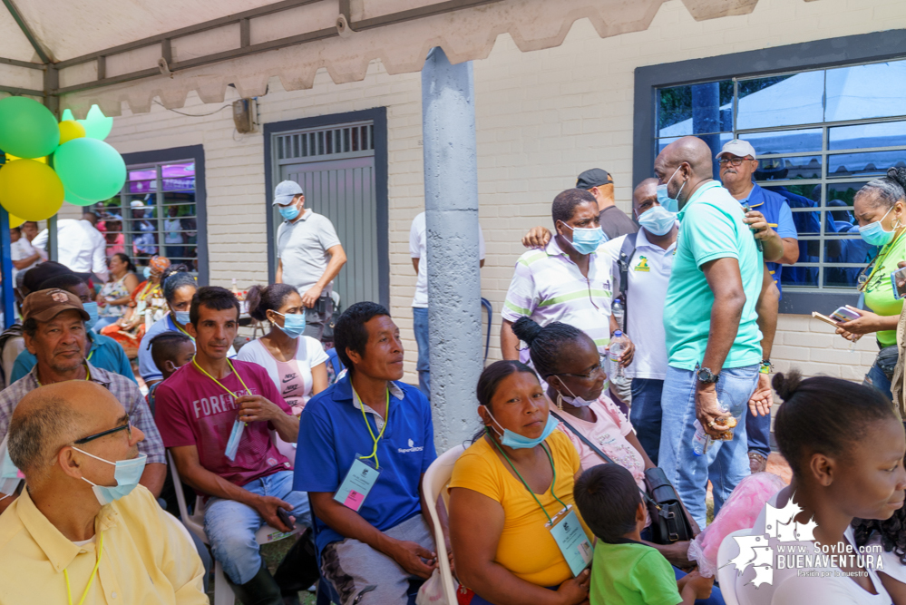 La Secretaría de Desarrollo Económico y Rural de Buenaventura celebró el Día del Campesino En el corregimiento de Cisneros 