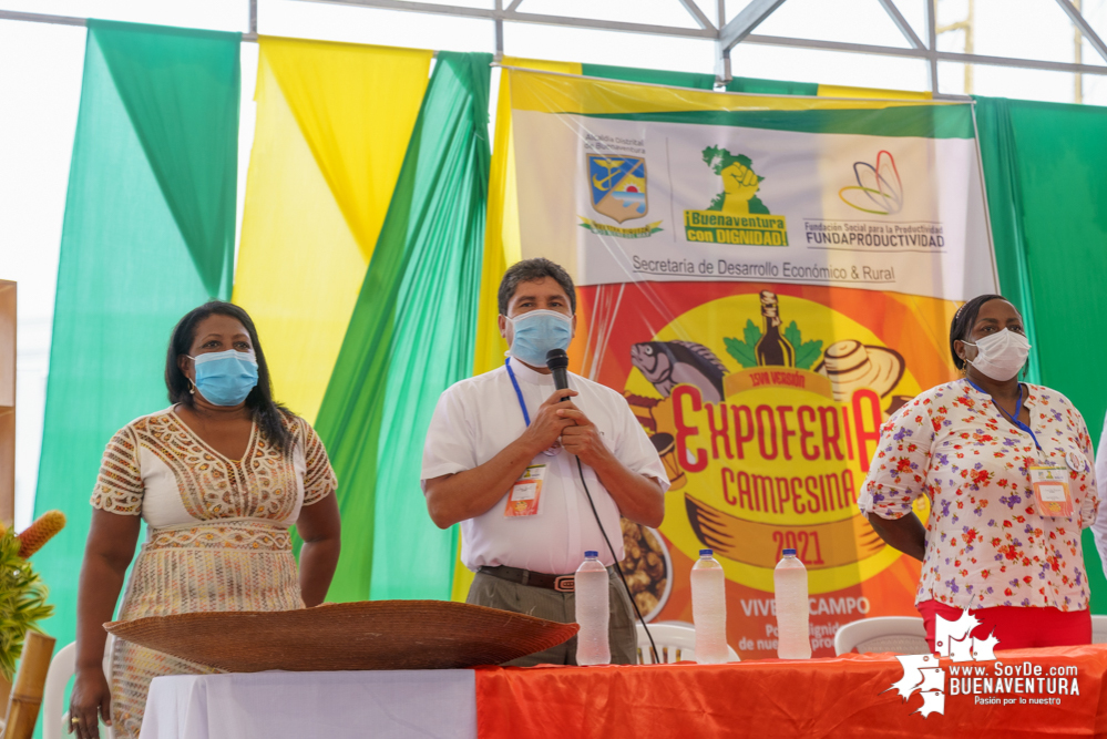Avanza con éxito la XV Expoferia Campesina 2021 en Buenaventura
