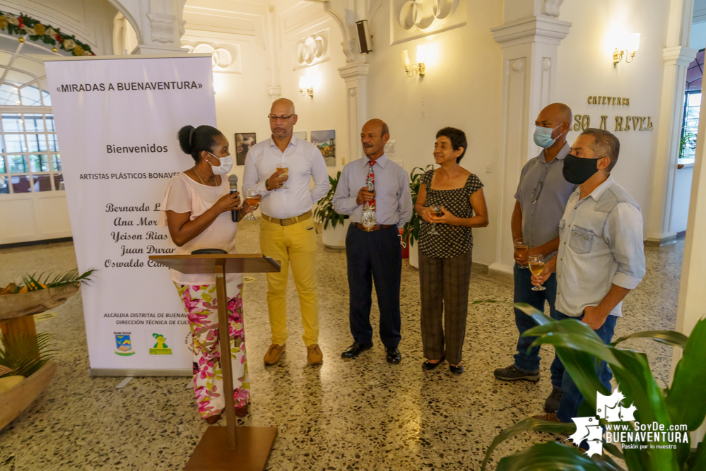 Inició la exposición "Miradas a Buenaventura"