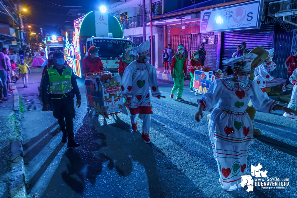 Con el apoyo de la Administración Distrital de Buenaventura, Celsia realizó el desfile mágico de la buena energía en Navidad
