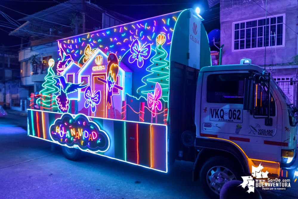 Con el apoyo de la Administración Distrital de Buenaventura, Celsia realizó el desfile mágico de la buena energía en Navidad