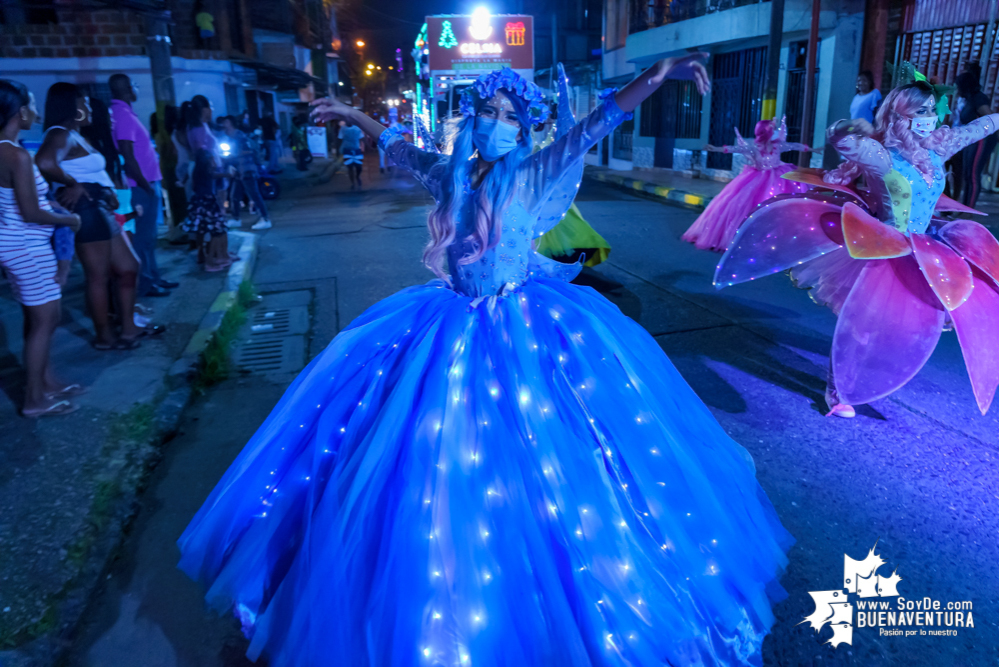 Con el apoyo de la Administración Distrital de Buenaventura, Celsia realizó el desfile mágico de la buena energía en Navidad