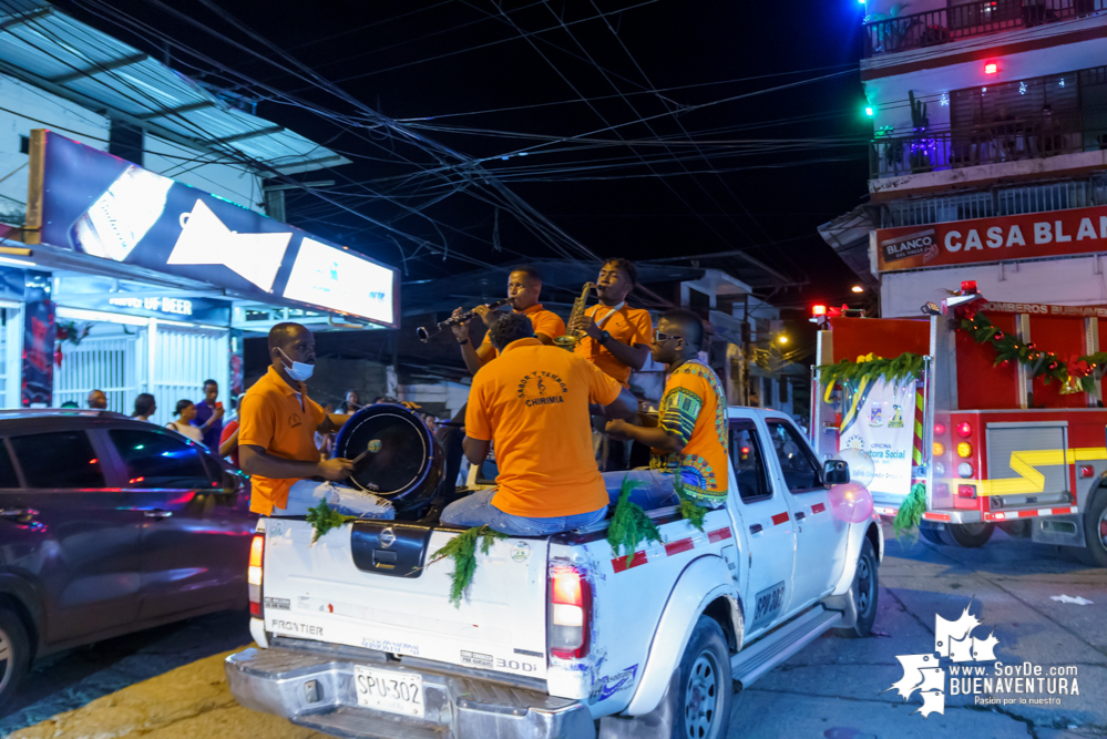 Con el apoyo de la Administración Distrital de Buenaventura, Celsia realizó el desfile mágico de la buena energía en Navidad