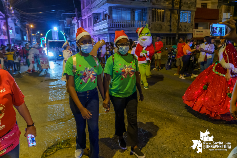 Con el apoyo de la Administración Distrital de Buenaventura, Celsia realizó el desfile mágico de la buena energía en Navidad