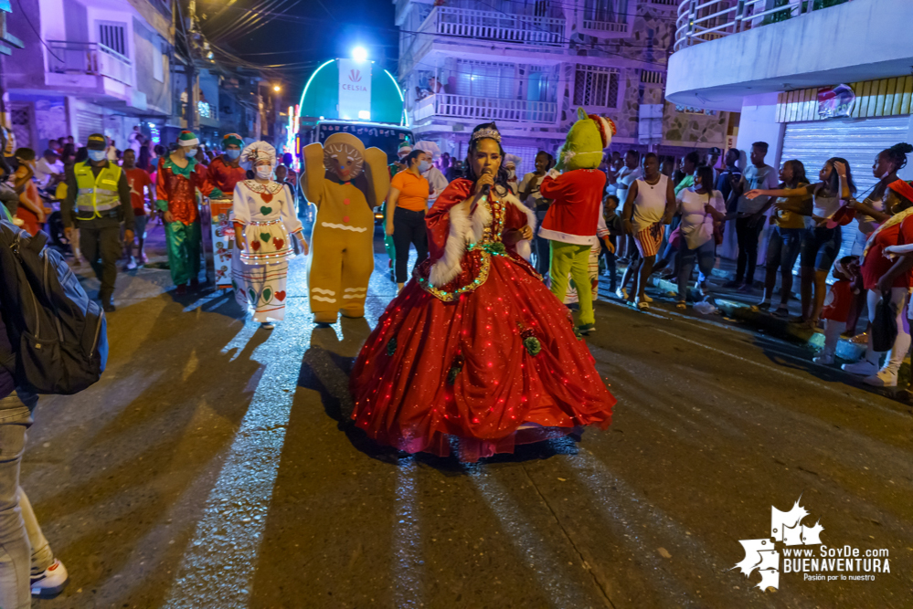 Con el apoyo de la Administración Distrital de Buenaventura, Celsia realizó el desfile mágico de la buena energía en Navidad