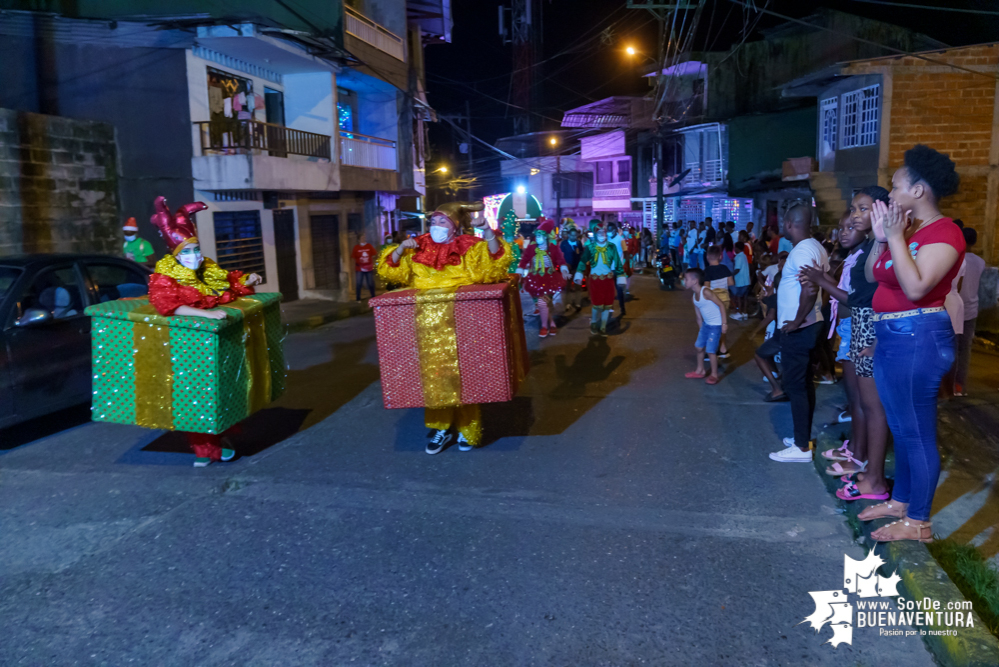 Con el apoyo de la Administración Distrital de Buenaventura, Celsia realizó el desfile mágico de la buena energía en Navidad