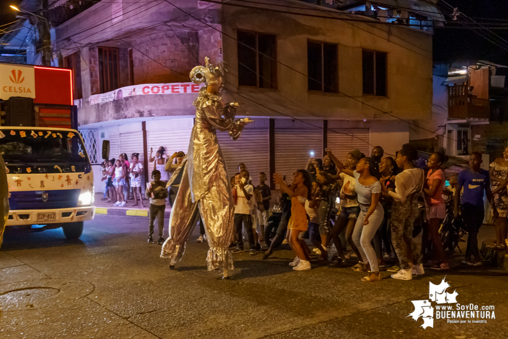 Con el apoyo de la Administración Distrital de Buenaventura, Celsia realizó el desfile mágico de la buena energía en Navidad