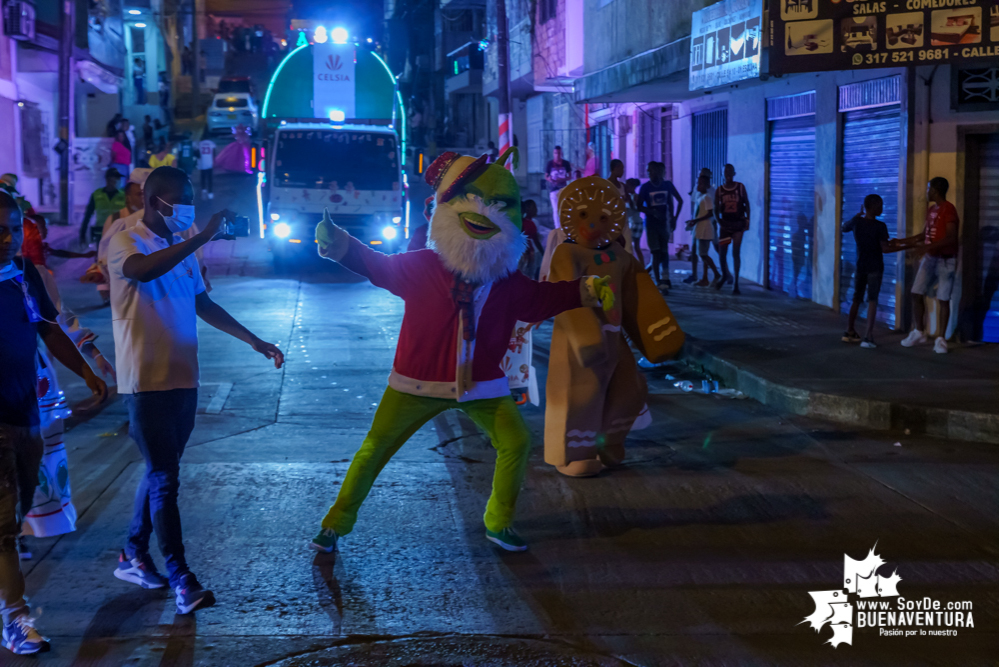 Con el apoyo de la Administración Distrital de Buenaventura, Celsia realizó el desfile mágico de la buena energía en Navidad