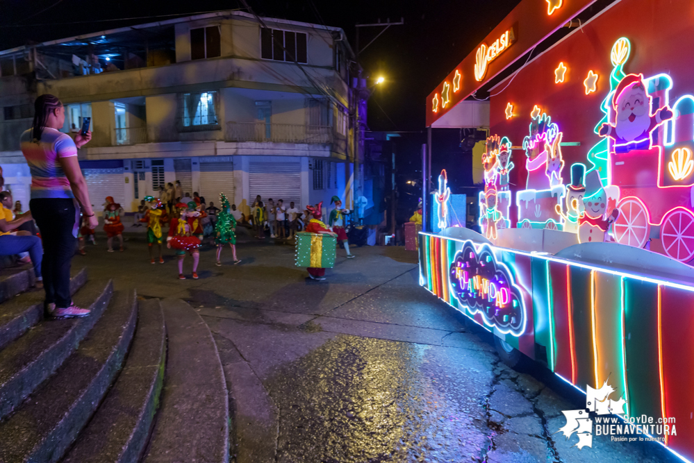 Con el apoyo de la Administración Distrital de Buenaventura, Celsia realizó el desfile mágico de la buena energía en Navidad