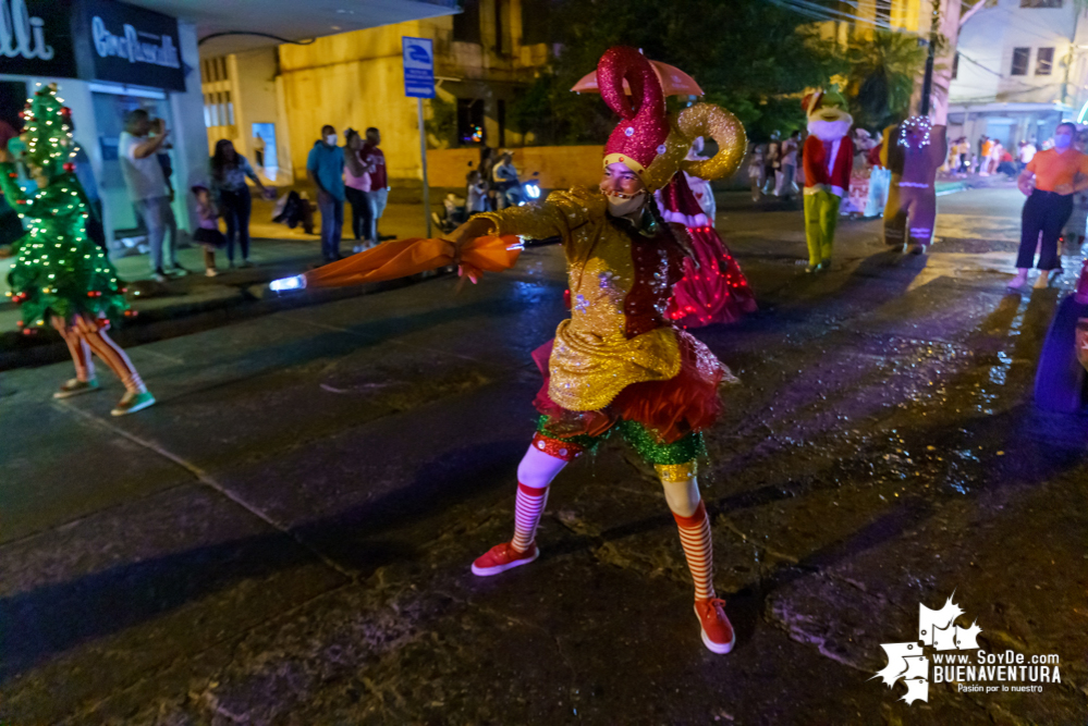 Con el apoyo de la Administración Distrital de Buenaventura, Celsia realizó el desfile mágico de la buena energía en Navidad
