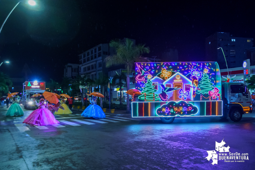 Con el apoyo de la Administración Distrital de Buenaventura, Celsia realizó el desfile mágico de la buena energía en Navidad