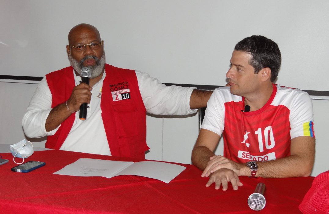 El senador Mauricio Gómez recibió la adhesión del diputado del Valle del Cauca, Carlos Eduardo Hurtado