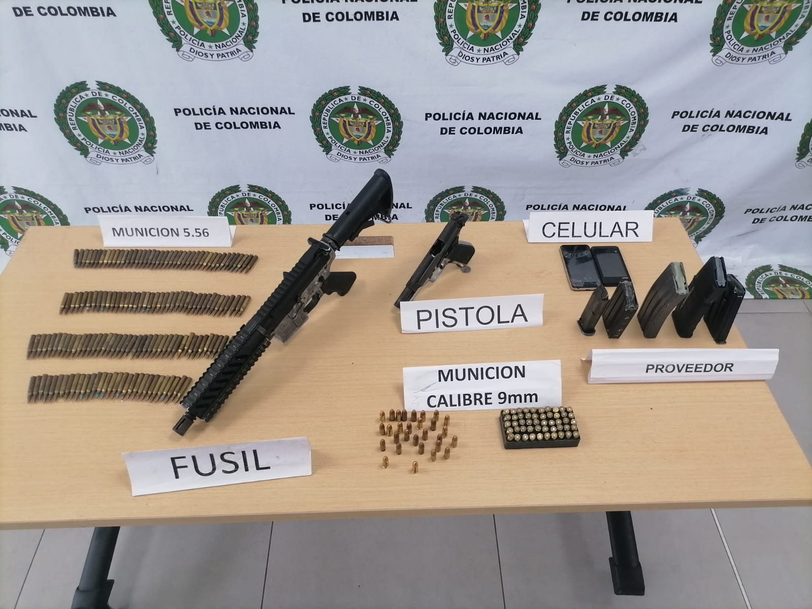 Fue incautado material bélico al GDO La Local facción Los Shotas en Buenaventura 