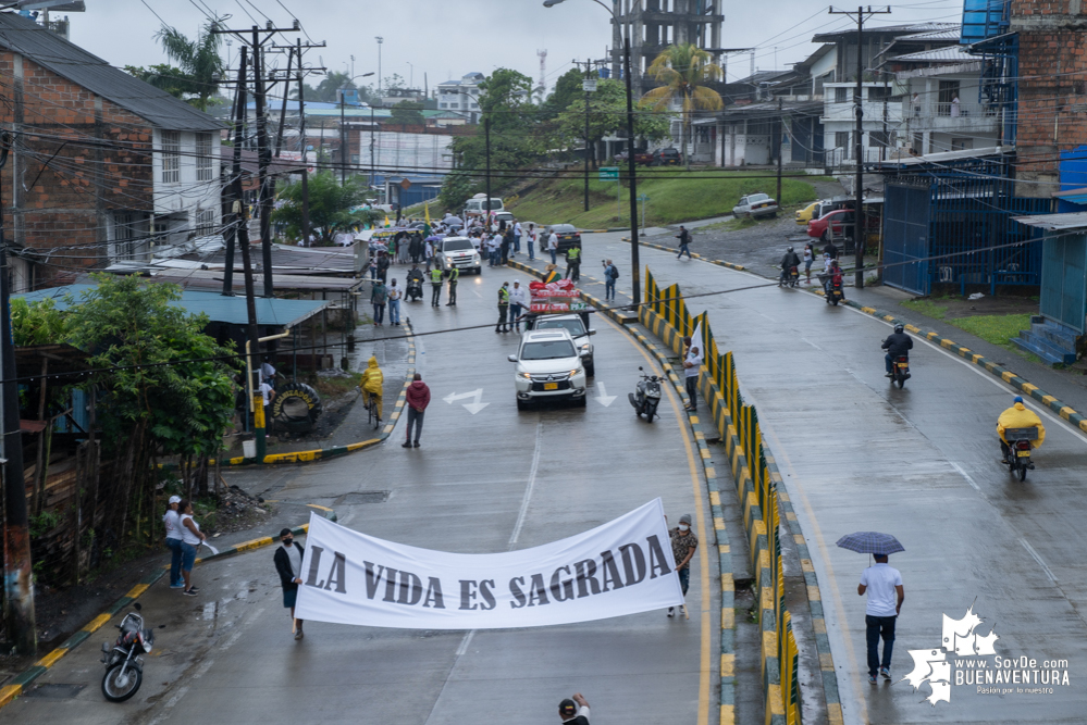 En Buenaventura no solo se marchó por la vida y la paz, sino también contra el miedo y la desesperanza