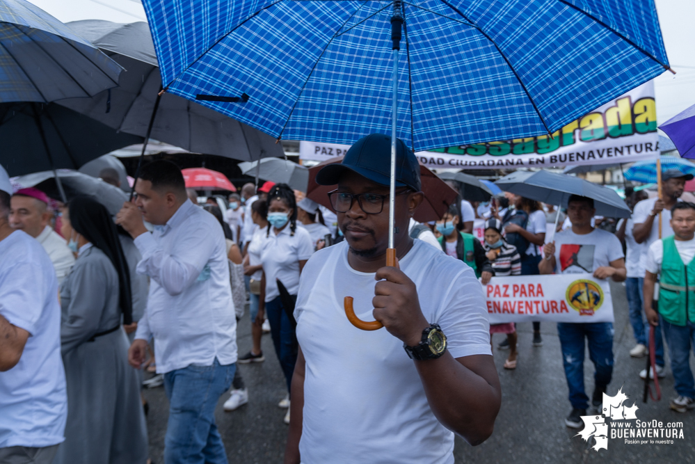 En Buenaventura no solo se marchó por la vida y la paz, sino también contra el miedo y la desesperanza