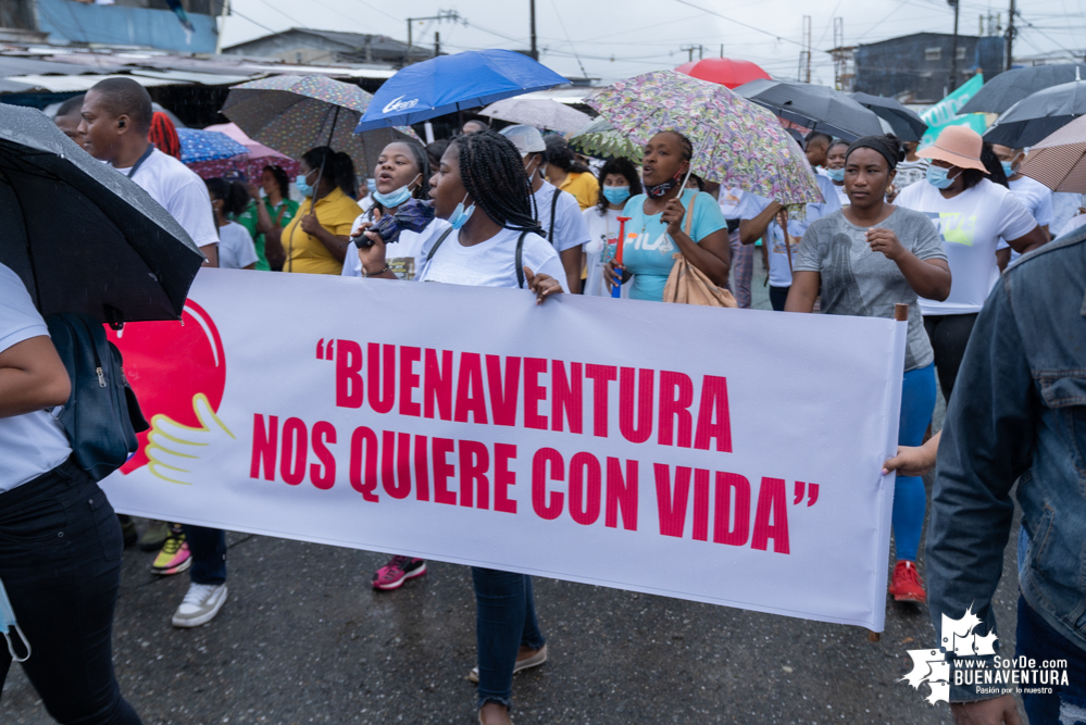 En Buenaventura no solo se marchó por la vida y la paz, sino también contra el miedo y la desesperanza