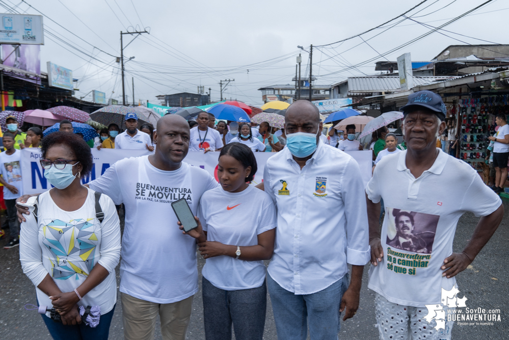 En Buenaventura no solo se marchó por la vida y la paz, sino también contra el miedo y la desesperanza