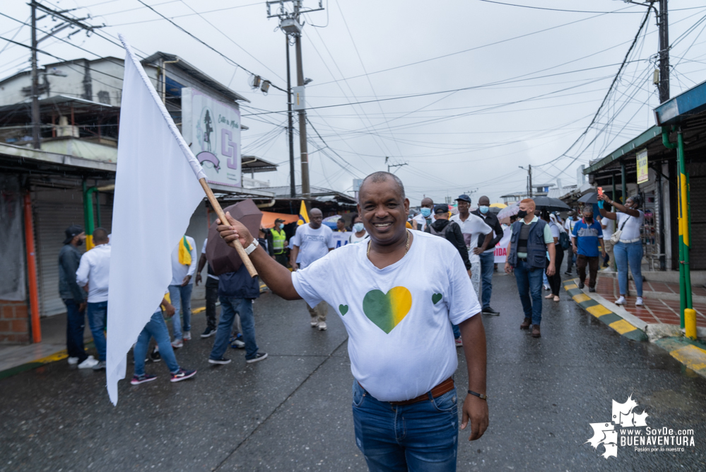 En Buenaventura no solo se marchó por la vida y la paz, sino también contra el miedo y la desesperanza