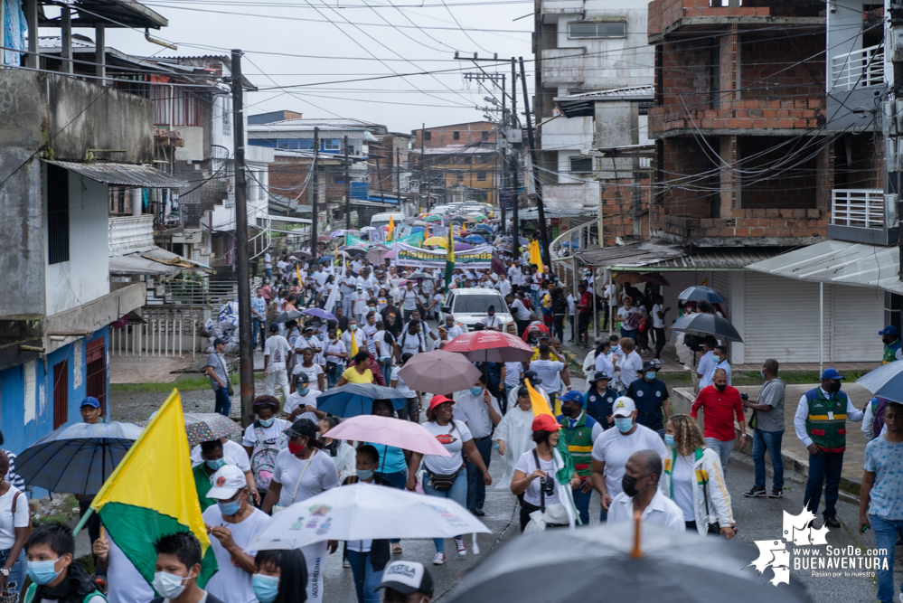 En Buenaventura no solo se marchó por la vida y la paz, sino también contra el miedo y la desesperanza