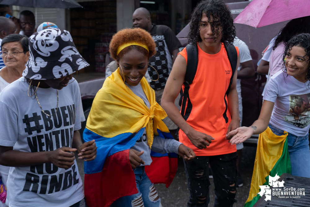 En Buenaventura no solo se marchó por la vida y la paz, sino también contra el miedo y la desesperanza