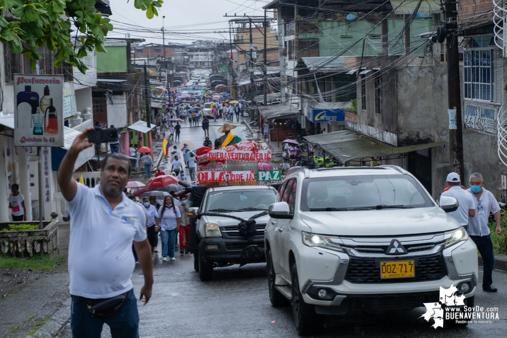 En Buenaventura no solo se marchó por la vida y la paz, sino también contra el miedo y la desesperanza