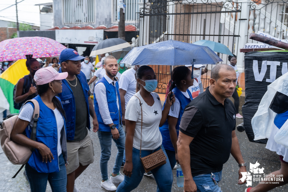 En Buenaventura no solo se marchó por la vida y la paz, sino también contra el miedo y la desesperanza