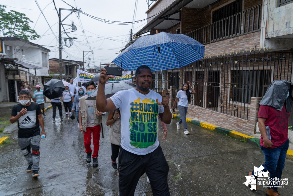 En Buenaventura no solo se marchó por la vida y la paz, sino también contra el miedo y la desesperanza