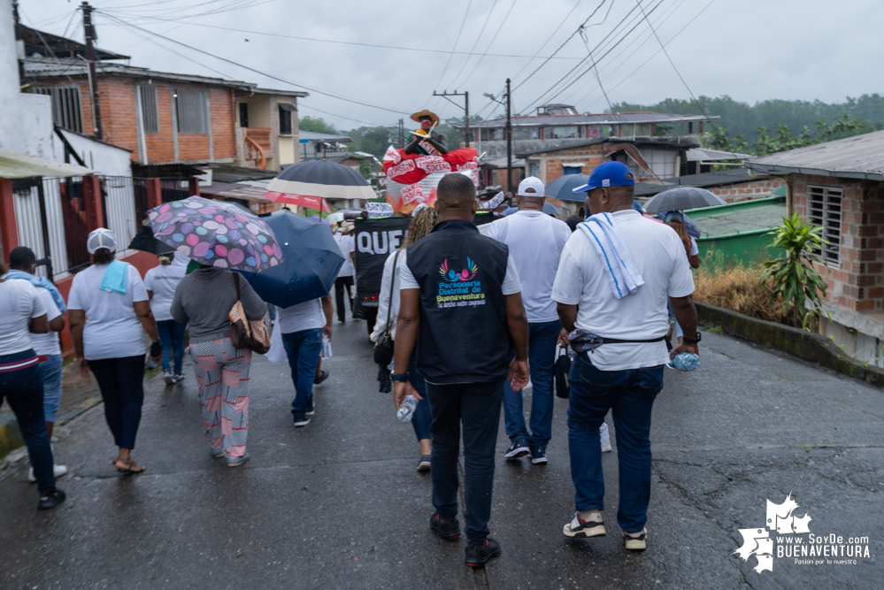 En Buenaventura no solo se marchó por la vida y la paz, sino también contra el miedo y la desesperanza
