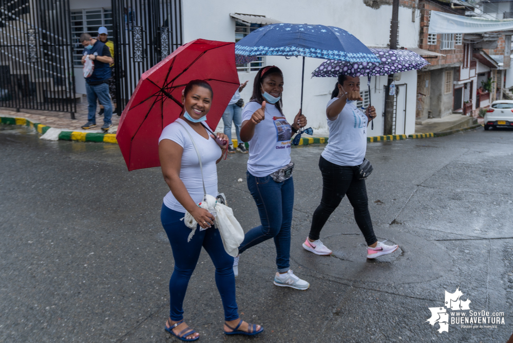 En Buenaventura no solo se marchó por la vida y la paz, sino también contra el miedo y la desesperanza