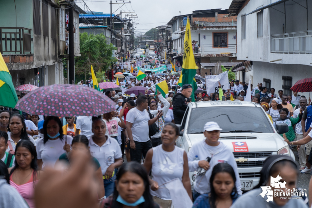 En Buenaventura no solo se marchó por la vida y la paz, sino también contra el miedo y la desesperanza