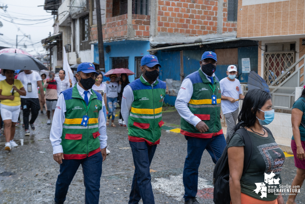 En Buenaventura no solo se marchó por la vida y la paz, sino también contra el miedo y la desesperanza