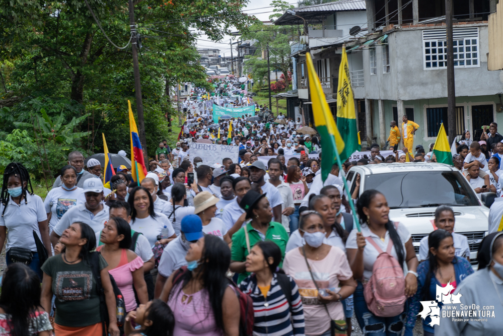 En Buenaventura no solo se marchó por la vida y la paz, sino también contra el miedo y la desesperanza
