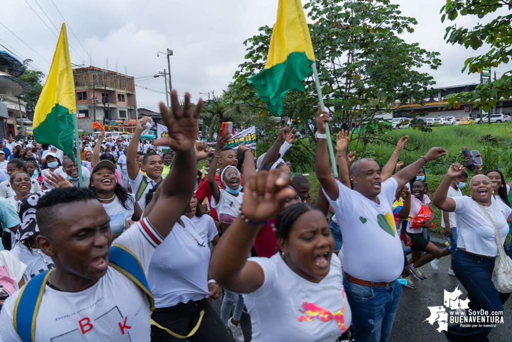 En Buenaventura no solo se marchó por la vida y la paz, sino también contra el miedo y la desesperanza