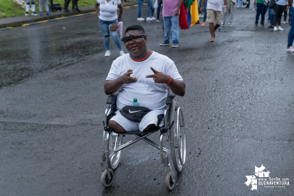 En Buenaventura no solo se marchó por la vida y la paz, sino también contra el miedo y la desesperanza