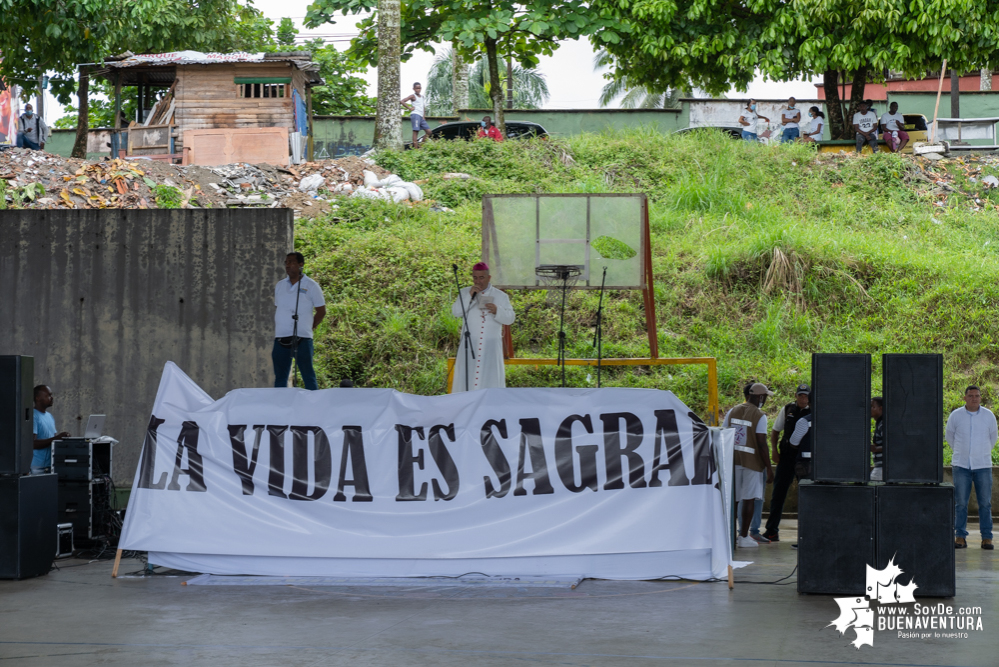 En Buenaventura no solo se marchó por la vida y la paz, sino también contra el miedo y la desesperanza