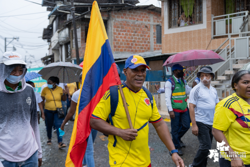 En Buenaventura no solo se marchó por la vida y la paz, sino también contra el miedo y la desesperanza