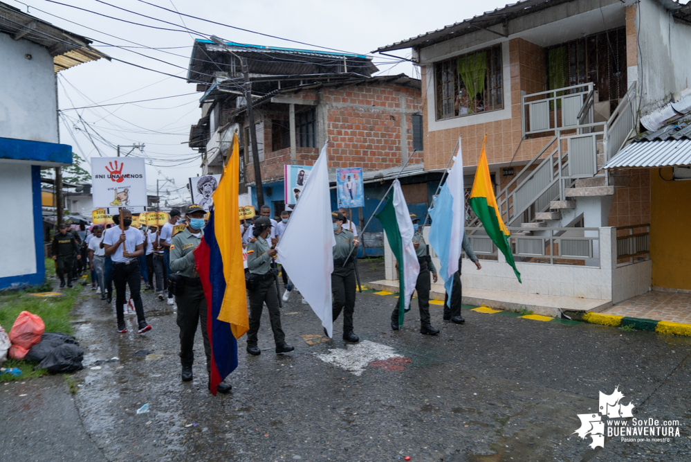 En Buenaventura no solo se marchó por la vida y la paz, sino también contra el miedo y la desesperanza