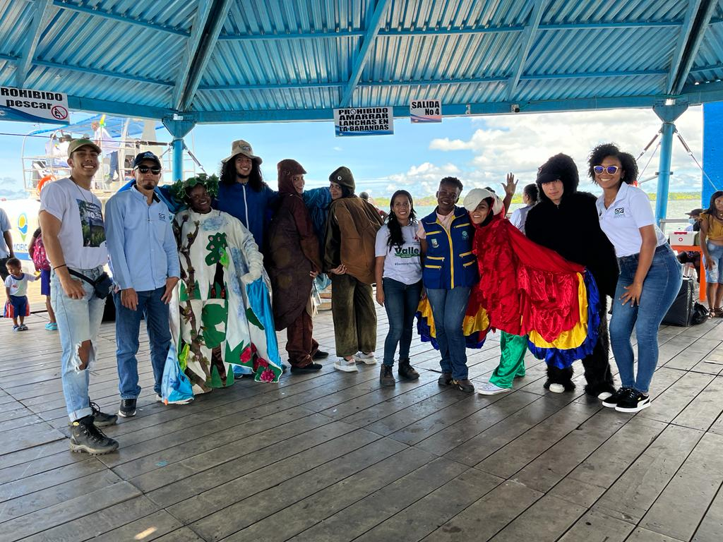 La CVC realizó durante la Semana Santa en Buenaventura una jornada de prevención de tráfico de flora y fauna 