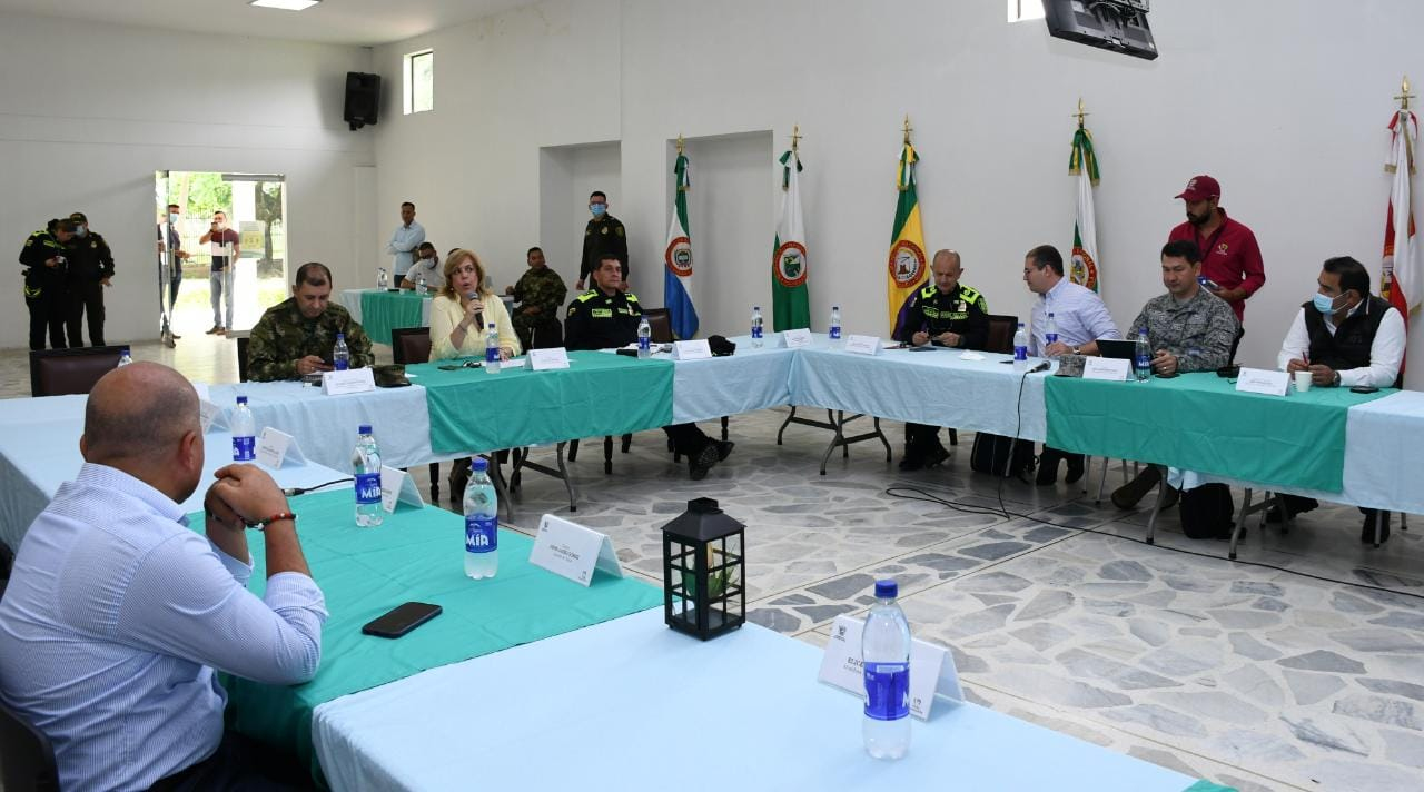 Con llamado a mantener las actividades con normalidad, Gobierno del Valle presentó dispositivo de seguridad para el 28 de abril