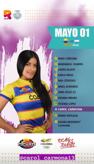Tucanes Femenino Juvenil ganó bronce en los Juegos Suramericanos de la Juventud Rosario 2022