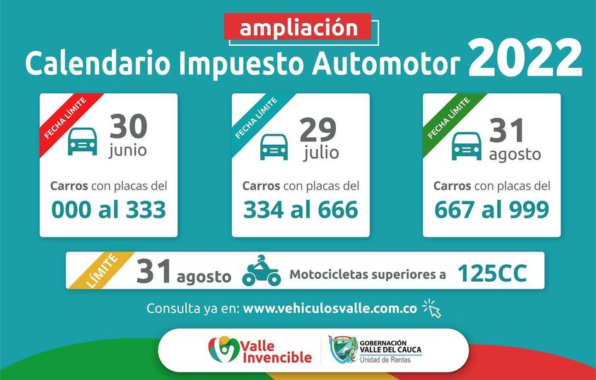 Atención contribuyentes, el 30 de junio vence el primer plazo para el pago del Impuesto Automotor