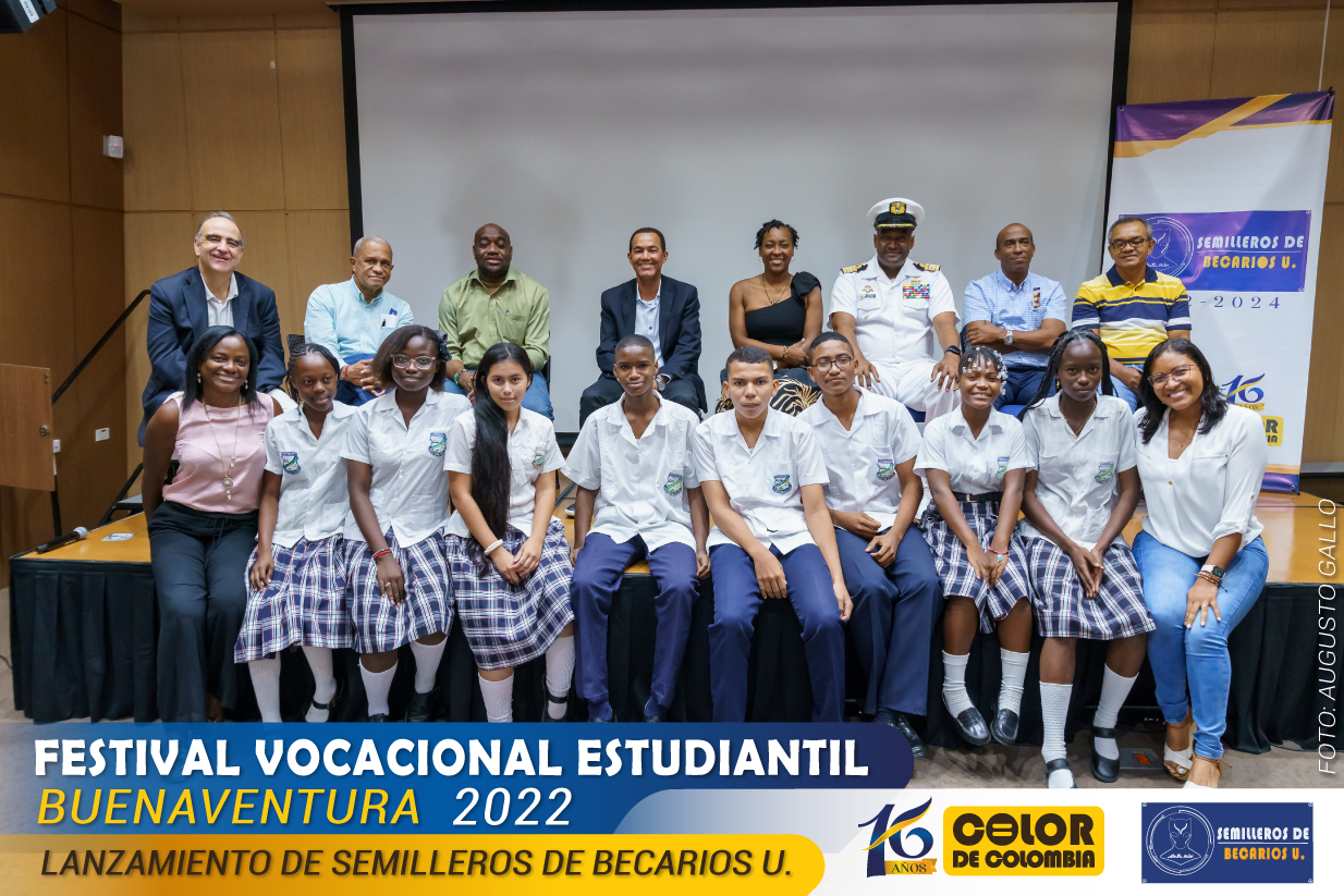 Los mejores estudiantes de noveno de las instituciones educativas oficiales de Buenaventura tendrán la oportunidad de ser becados por la Fundación Color de Colombia