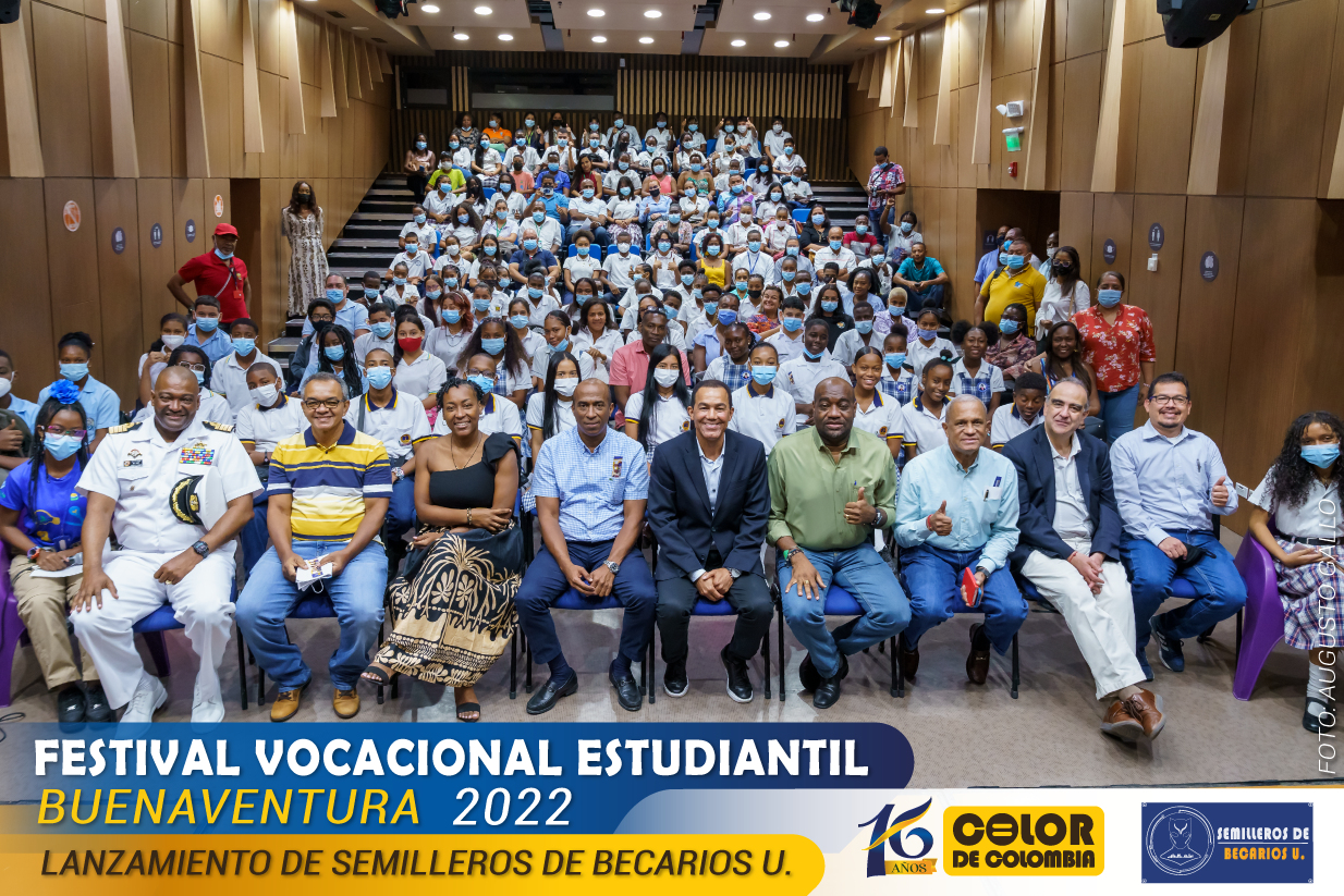 Los mejores estudiantes de noveno de las instituciones educativas oficiales de Buenaventura tendrán la oportunidad de ser becados por la Fundación Color de Colombia