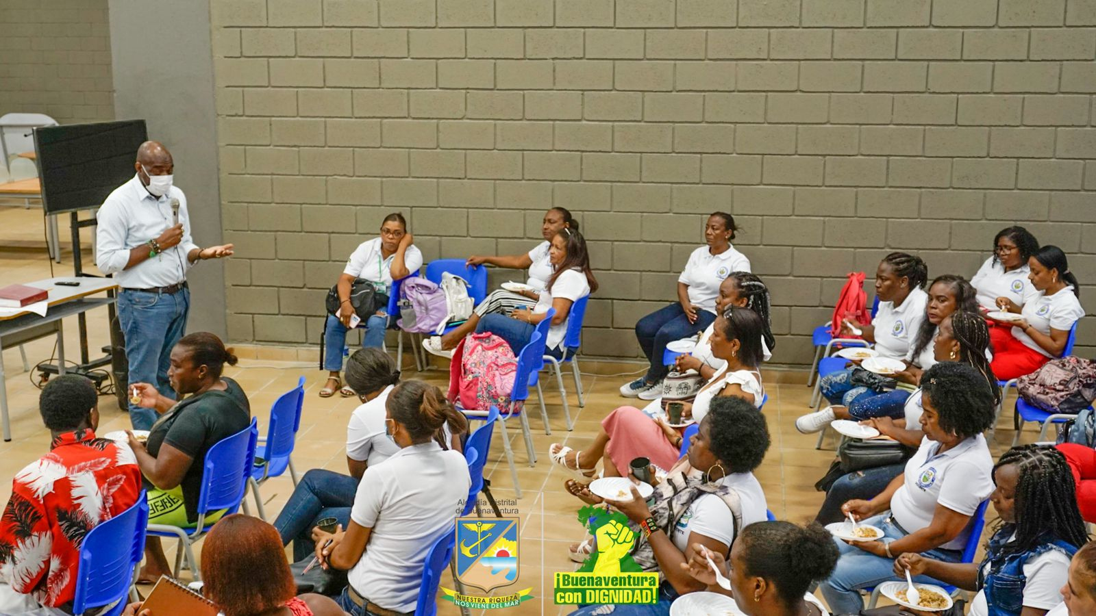 El Comité Distrital de Convivencia Escolar de Buenaventura busca salida a problemática registrada en la IE San Antonio