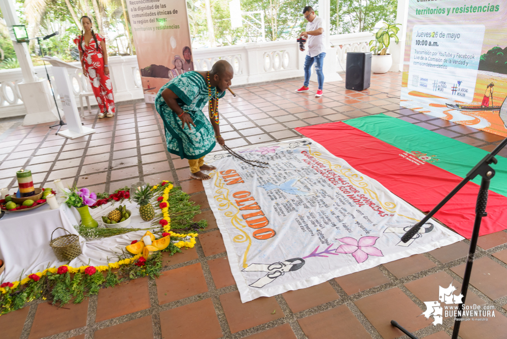 La Comisión de la Verdad realizó reconocimiento a las comunidades afro e indígenas de la cuenca del río Naya