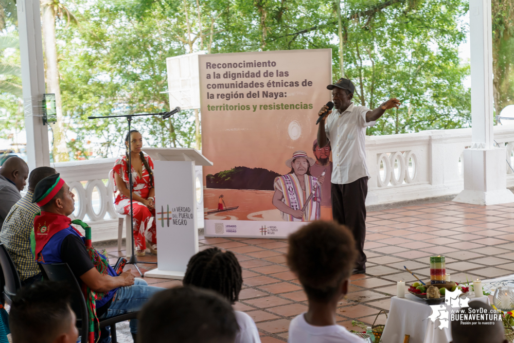 La Comisión de la Verdad realizó reconocimiento a las comunidades afro e indígenas de la cuenca del río Naya