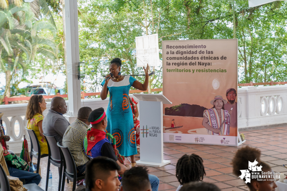 La Comisión de la Verdad realizó reconocimiento a las comunidades afro e indígenas de la cuenca del río Naya