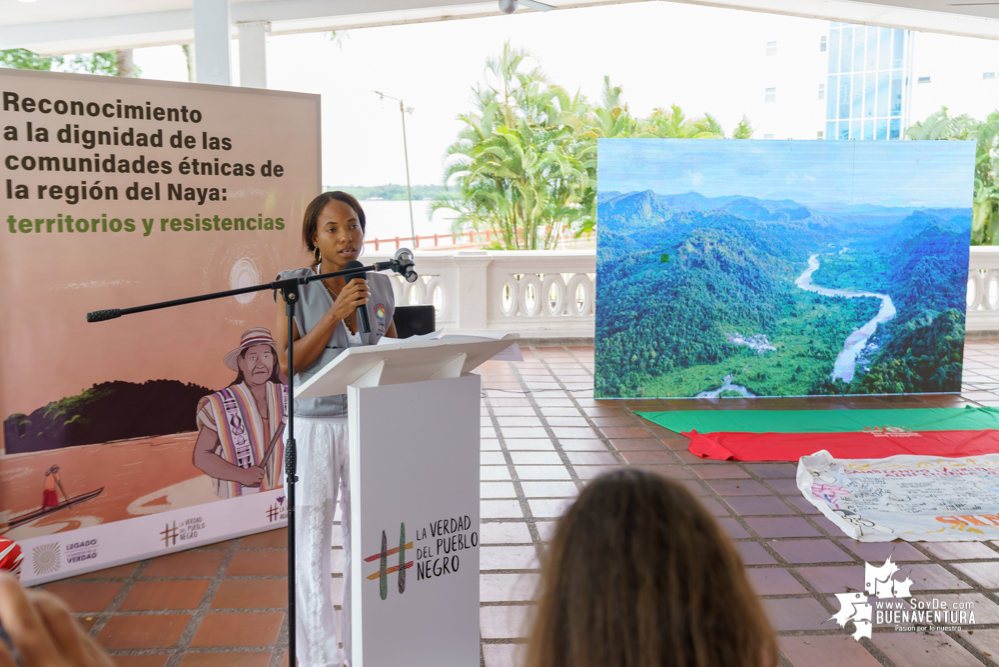 La Comisión de la Verdad realizó reconocimiento a las comunidades afro e indígenas de la cuenca del río Naya